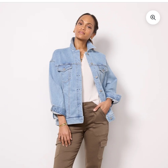 Faherty stretch terry trucker jacket - Picture 2 of 11